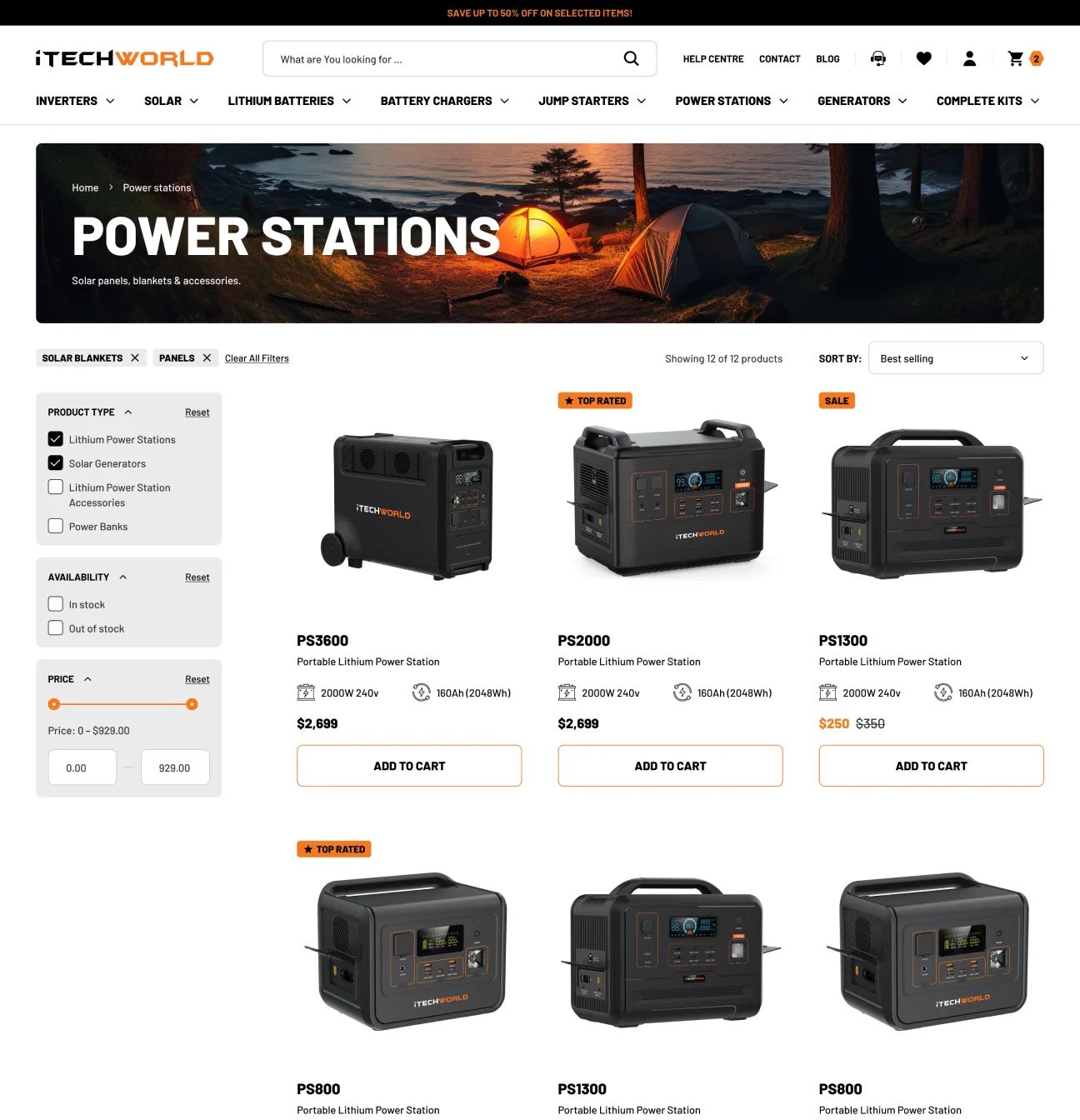 iTechworld desktop screen 1