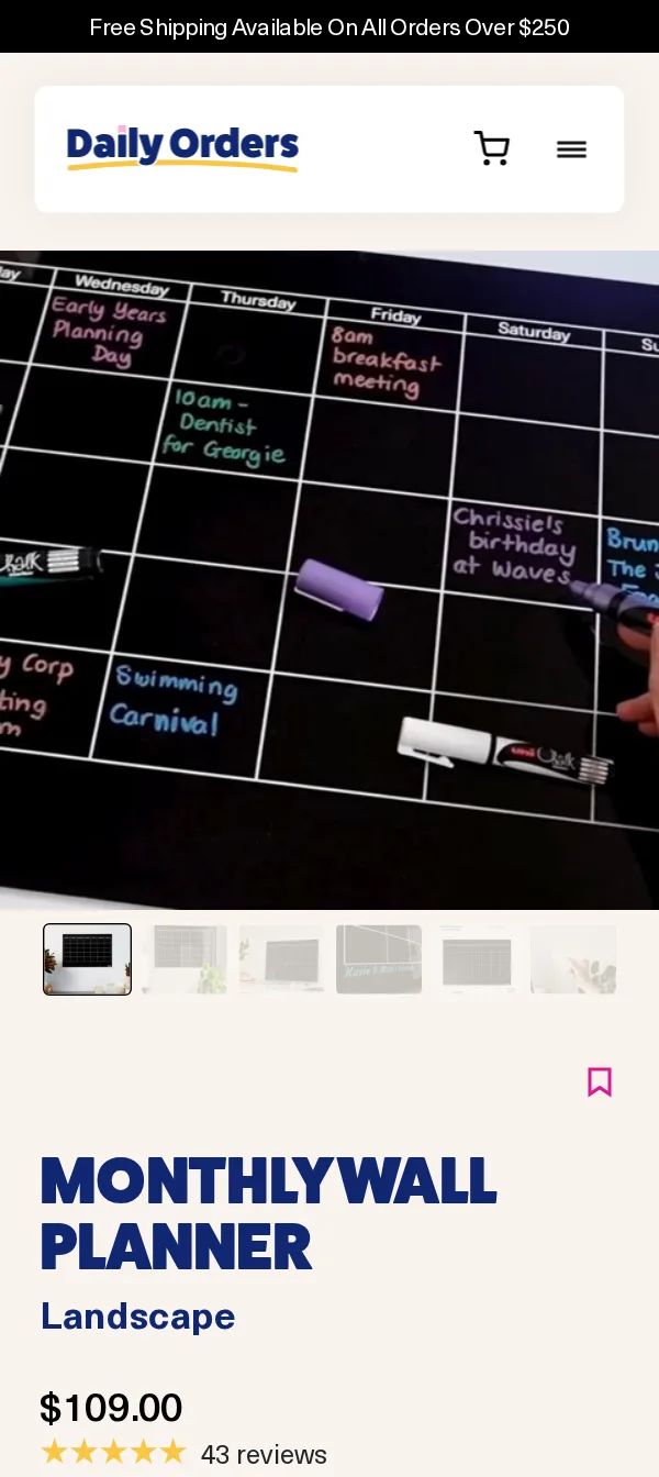 Daily Orders mobile screen 3
